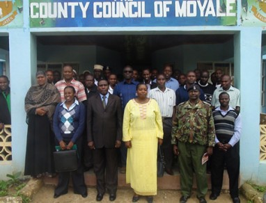 Embassy Team visits Moyale