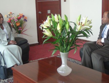 Courtesy Call on SNNP Vice President