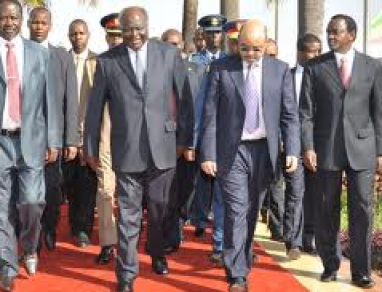 Prime Minister Meles Zenawi in Kenya for a State Visit