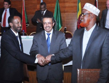 The Federal Government of Somalia and the representative Jubba region Signs an Agreement establishing the Interim Jubba Administration in Somalia