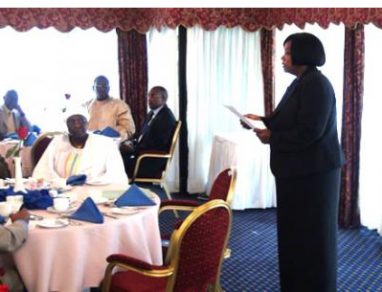 Working Breakfast with Ambassadors accredited to Kenya