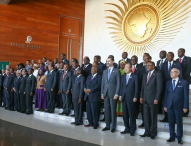 President Uhuru Kenyatta leads Kenyan Delegation at the 24th Ordinary Session of the Assembly of Heads of State and Government at the AU
