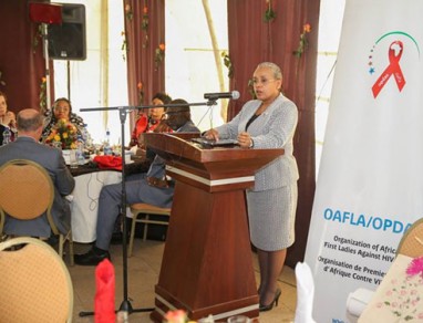 First Lady attends the General Assembly of the Organization of African First Ladies Against HIV/AIDS