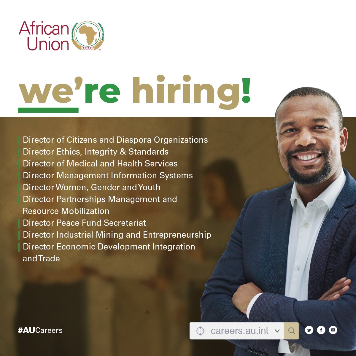 African union jobs in addis ababa