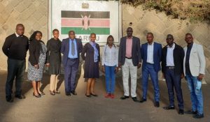 Wananchi Club Leadership Pay Courtesy Call on Amb. Jean Kamau