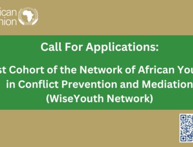 Call For Applications: 1st Cohort of the Network of African Youth in Conflict Prevention and Mediation (WiseYouth Network)