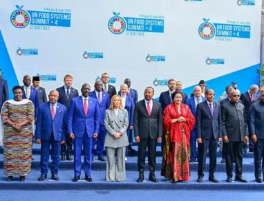 H.E. Dr. William Samoei Ruto leads Kenyan delegation to the 2nd UN Food Systems Summit Stocktake in Addis Ababa, Ethiopia