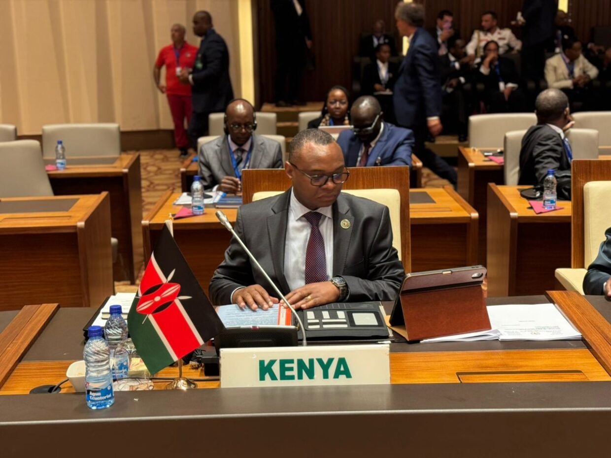Head of Mission H.E. Amb. George M. Orina leads Kenyan Delegation to the 7th Mid-Year Conference Meeting of the African Union in Malabo, Equatorial Guinea.