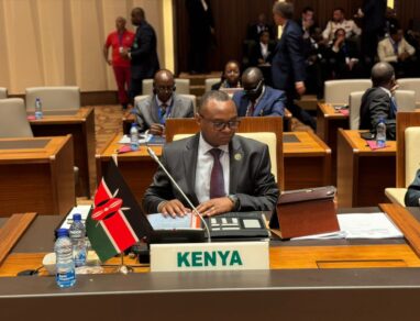 Head of Mission H.E. Amb. George M. Orina leads Kenyan Delegation to the 7th Mid-Year Conference Meeting of the African Union in Malabo, Equatorial Guinea.